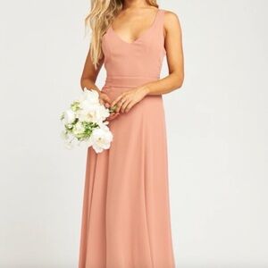 Show Me Your MuMu Maxi Dress - with Neck Scarf